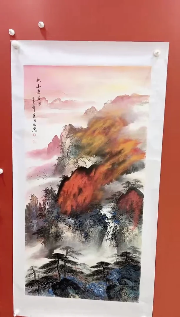 国画王月新国画作品