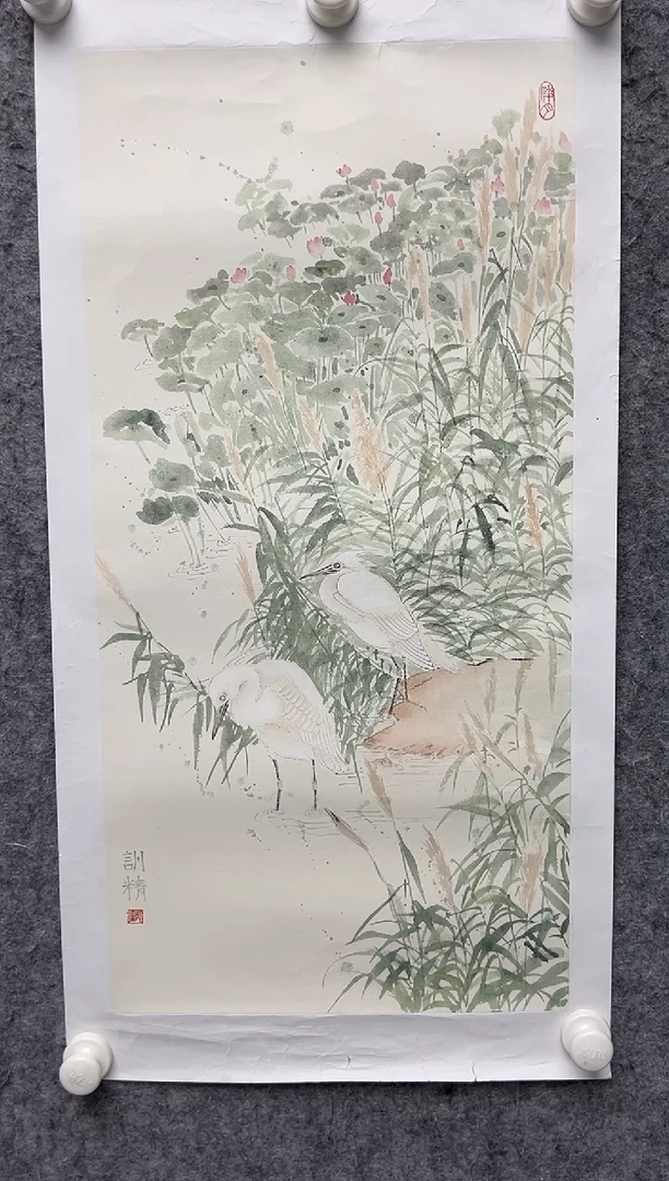 国画邹训精-2平尺-国画作品-GGyz