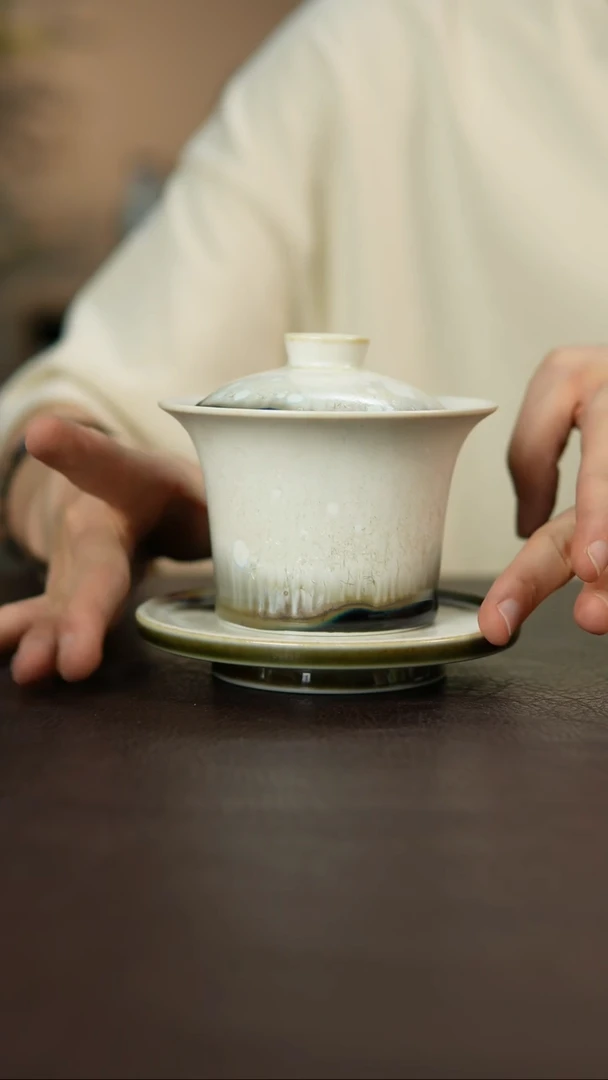 杯景德柴烧手作多人瑕疵