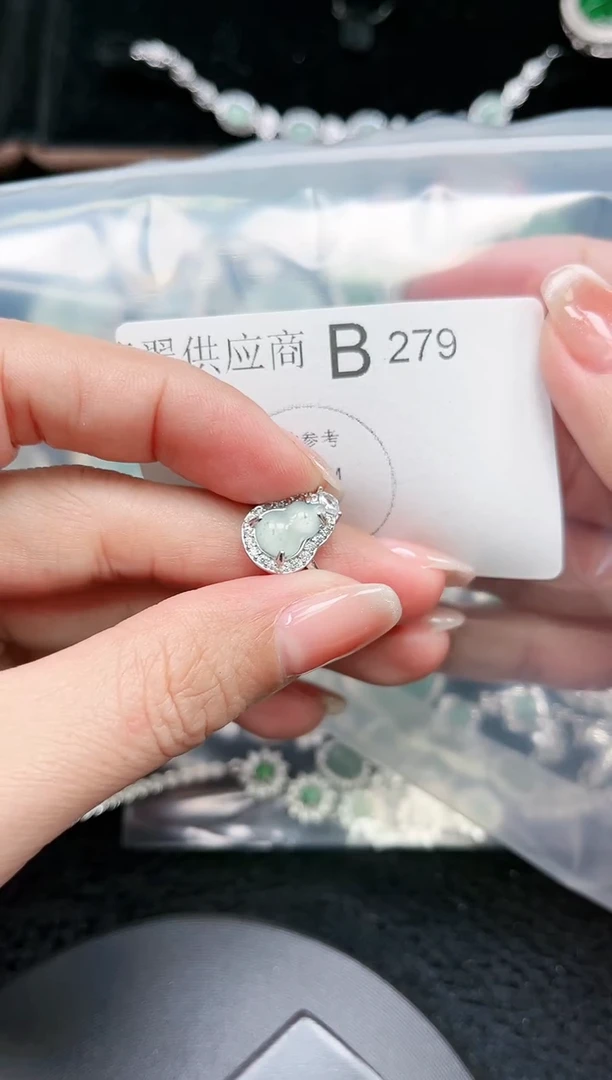 【闪购商品】翡翠颈饰未镶嵌279赠皮绳
