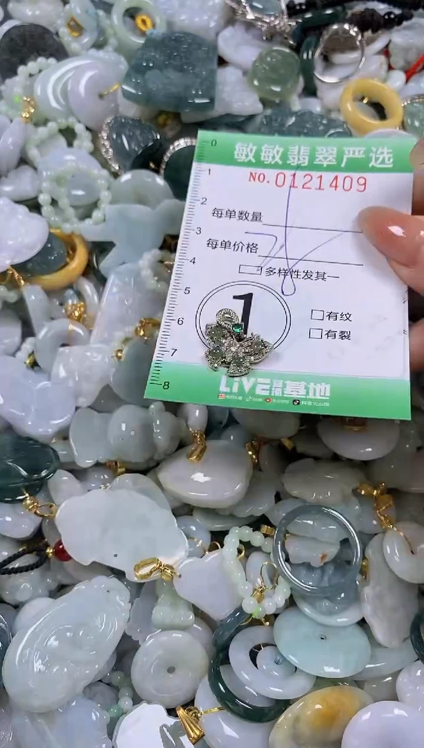 【闪购商品】翡翠颈饰未镶嵌闪购0121409