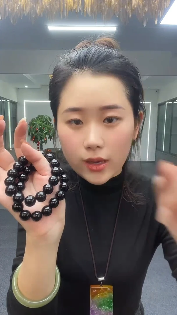 黑色卡14手串多样性发货一件