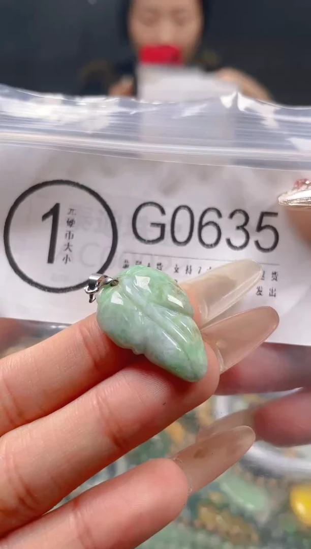 【闪购商品】翡翠颈饰未镶嵌/G/翡翠A货一图一物