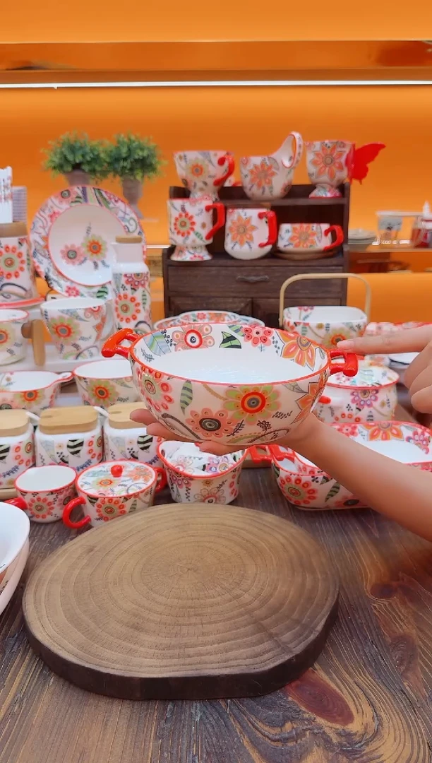 碗景德镇陶瓷餐具碗碟盘子