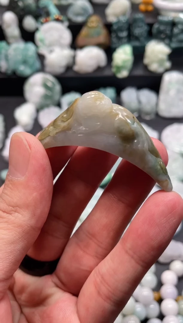 翡翠未镶嵌颈饰1****0天然翡翠a货