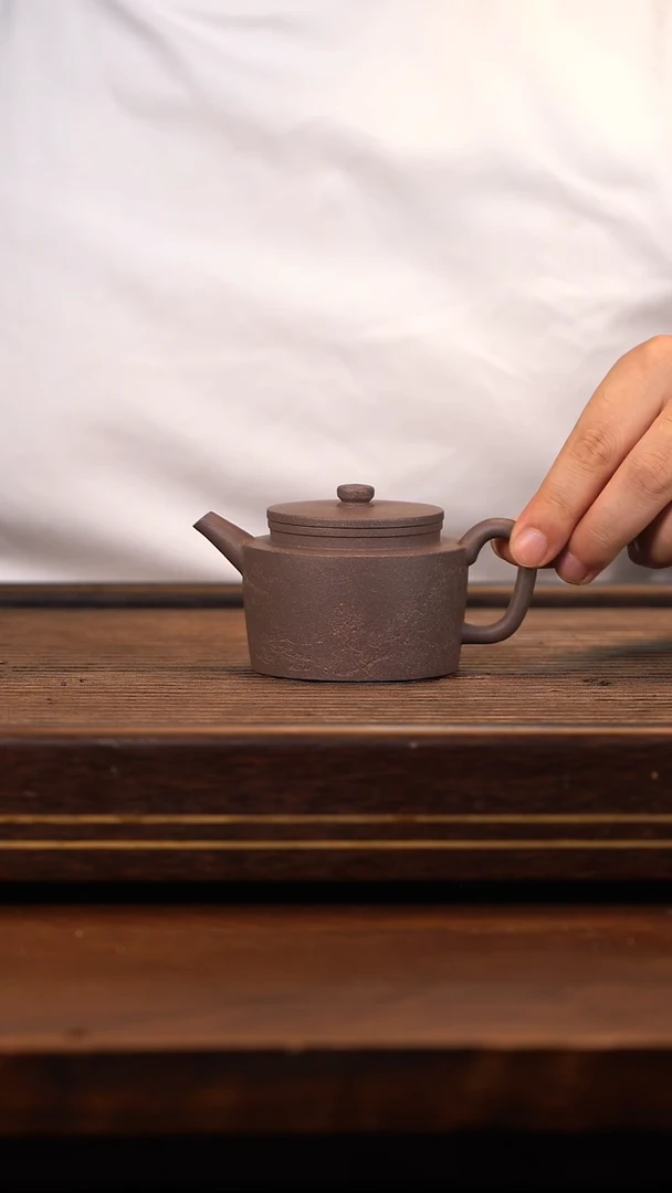 茶壶紫砂苔*灰鼠皮德钟