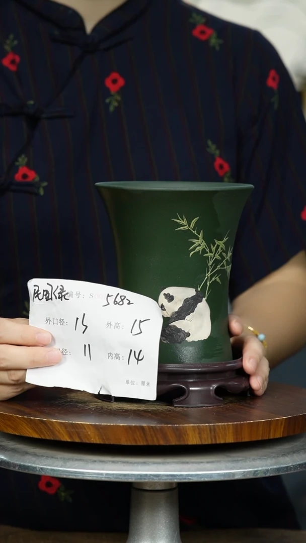 紫砂花盆5682+S紫砂花盆紫砂