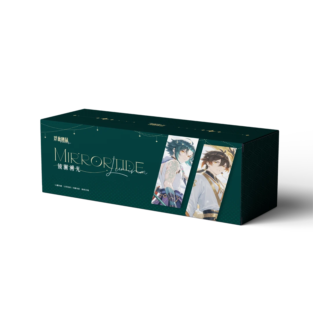 XQ【平拆】浮绘图录 原神纪念卡 第一弹收藏产品（主播代拆）