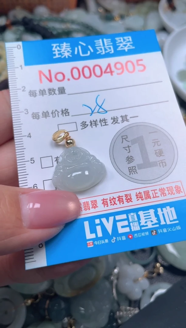 颈饰未镶嵌翡翠4905