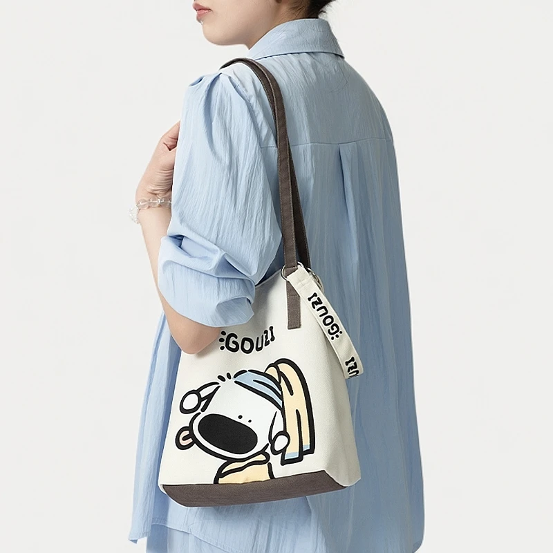 尼睿x吃盐的鱼 原创艺术家名画二创单肩斜挎包女百搭手提小众包包