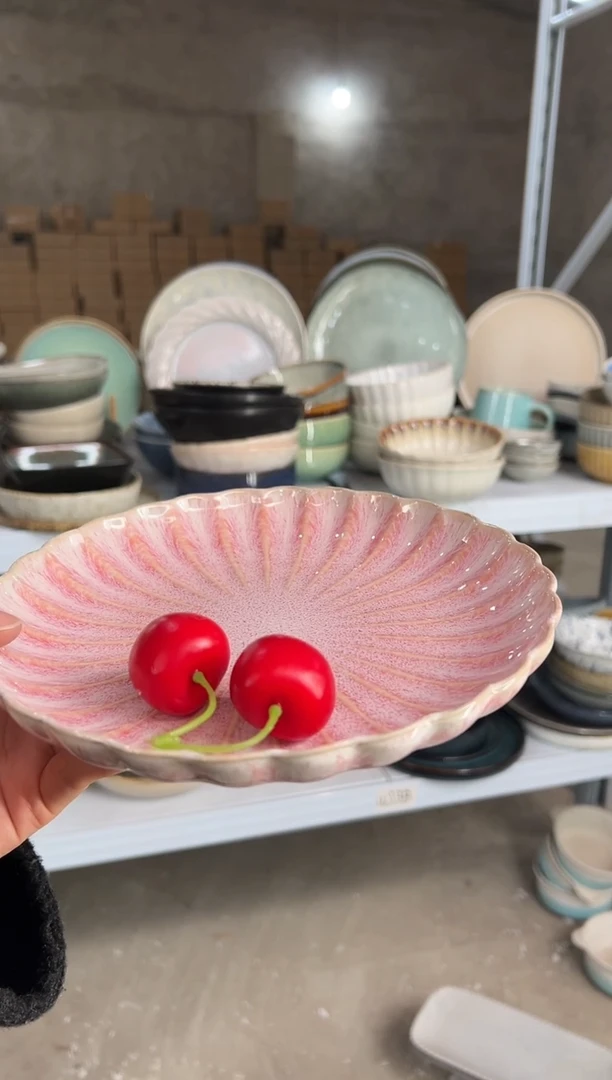 陶瓷外贸尾货瑕疵满20包邮X 小盘正品