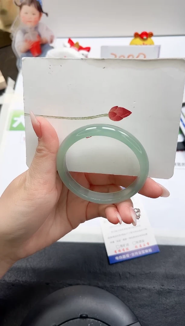 【闪购商品】石英质玉手镯未镶嵌224-56.6