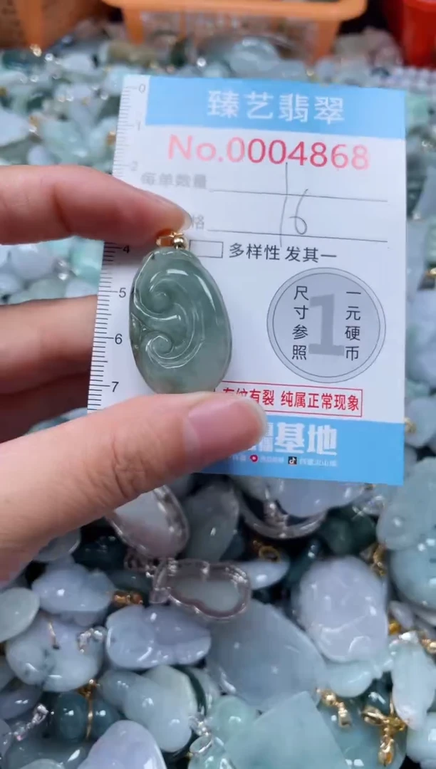 颈饰未镶嵌翡翠4868
