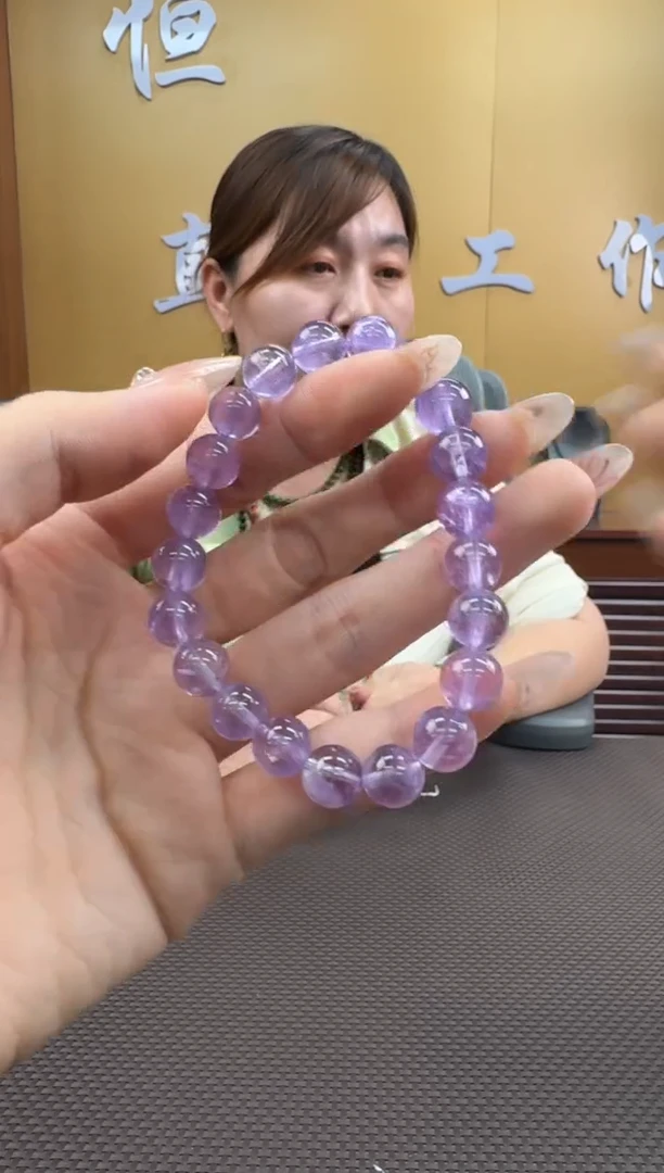 【闪购商品】水晶手串未镶嵌9mm多样性，发一