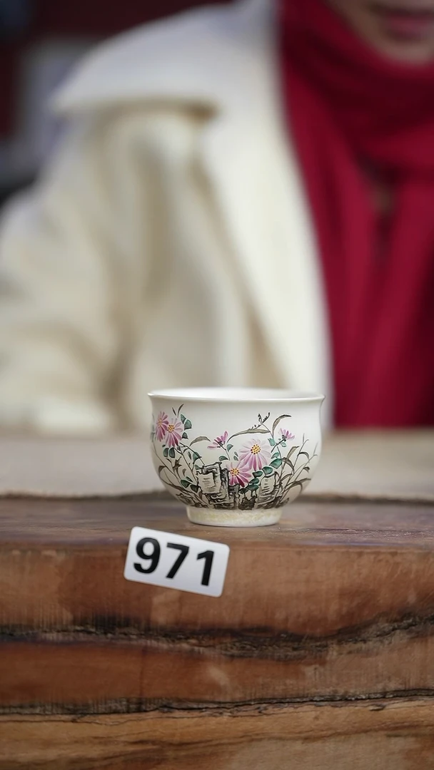 【闪购商品】杯等烟雨陶瓷手作杯971