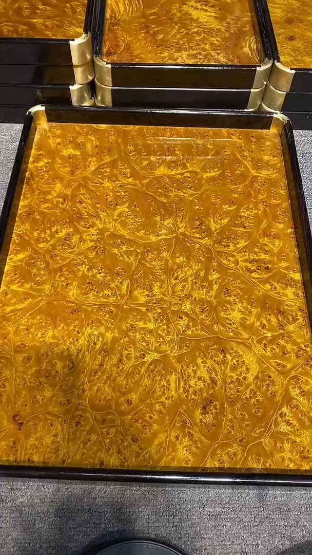 木木雕款?****浪大茶盘一个