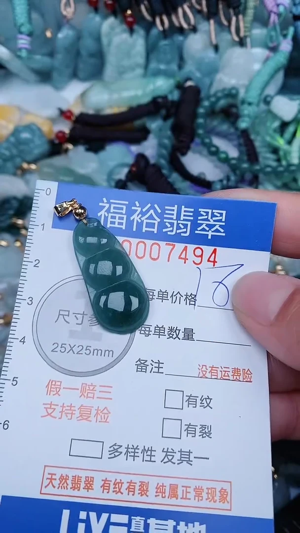 【闪购商品】翡翠颈饰未镶嵌...0007494
