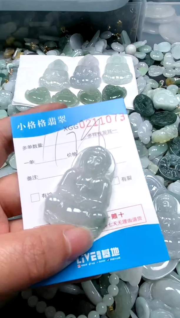 【闪购商品】翡翠颈饰未镶嵌闪购商品0211073