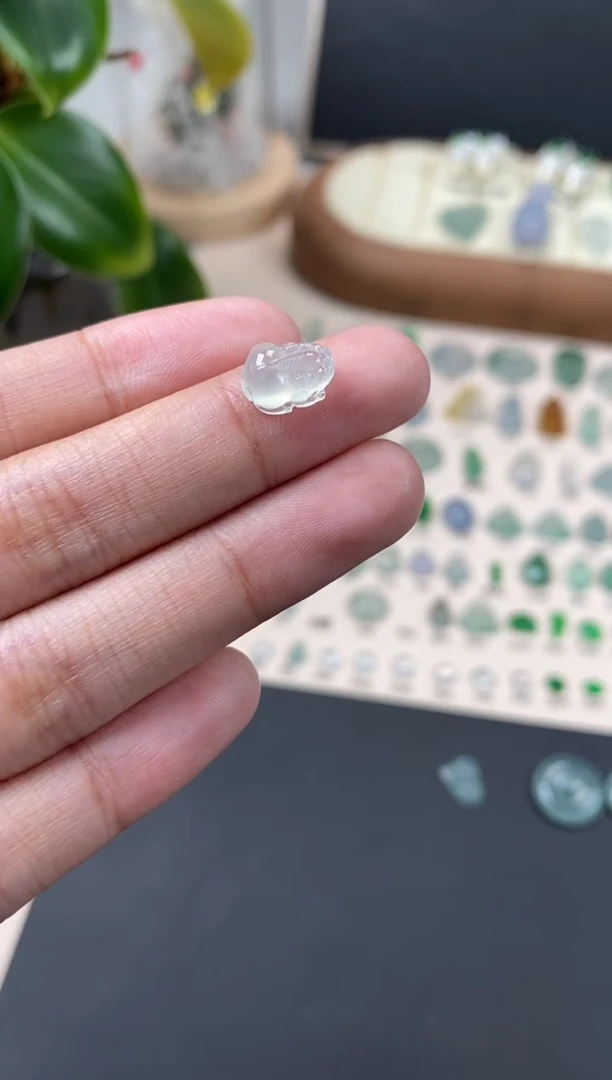 【闪购商品】翡翠颈饰未镶嵌翡翠冰种裸石