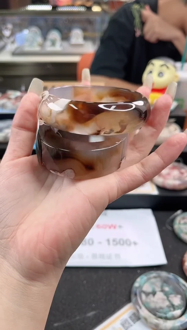 未镶嵌手镯石英质玉63圈口（赠品镯心）S909470