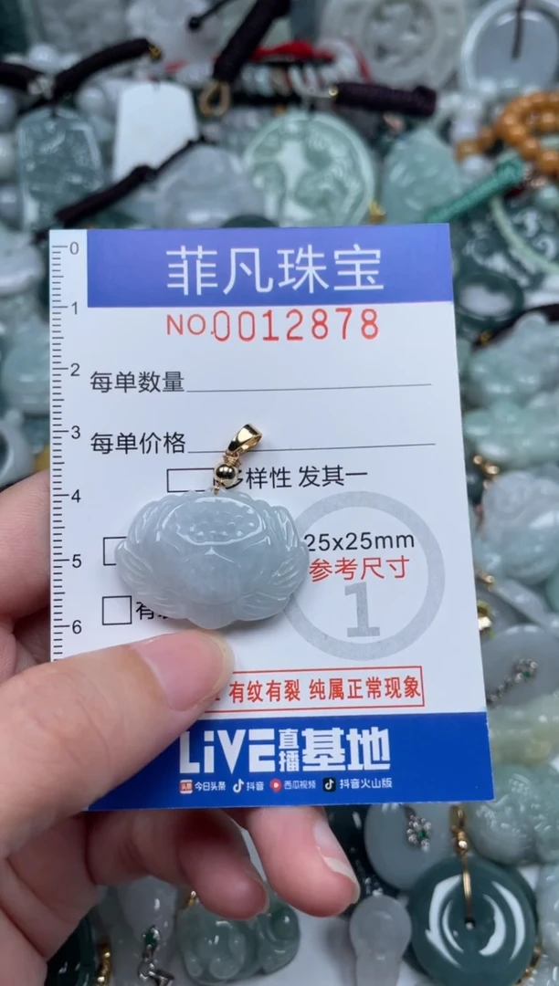 颈饰未镶嵌翡翠12878