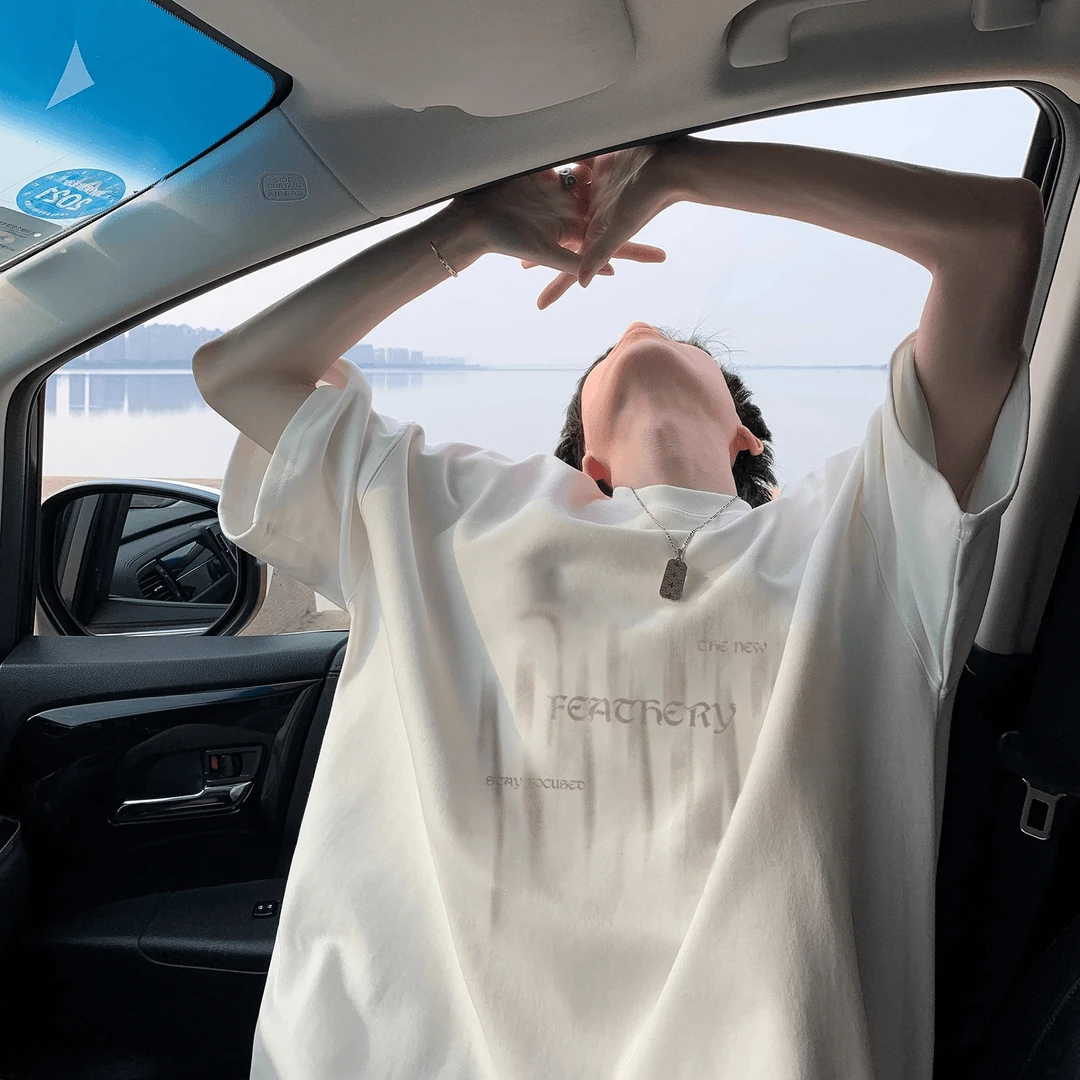 美式嘻哈半袖道系百搭港风潮流情侣短袖夏季常规宽松pansk短袖