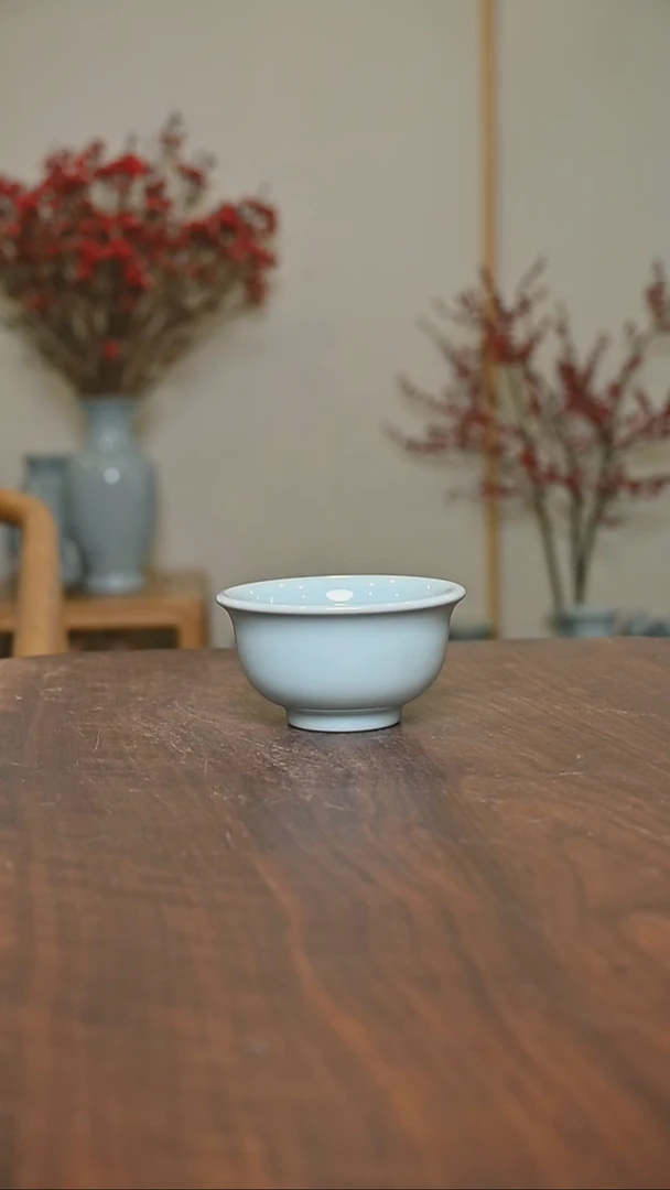 【闪购商品】其他5#天青釉朱晓辉款压手杯110毫升