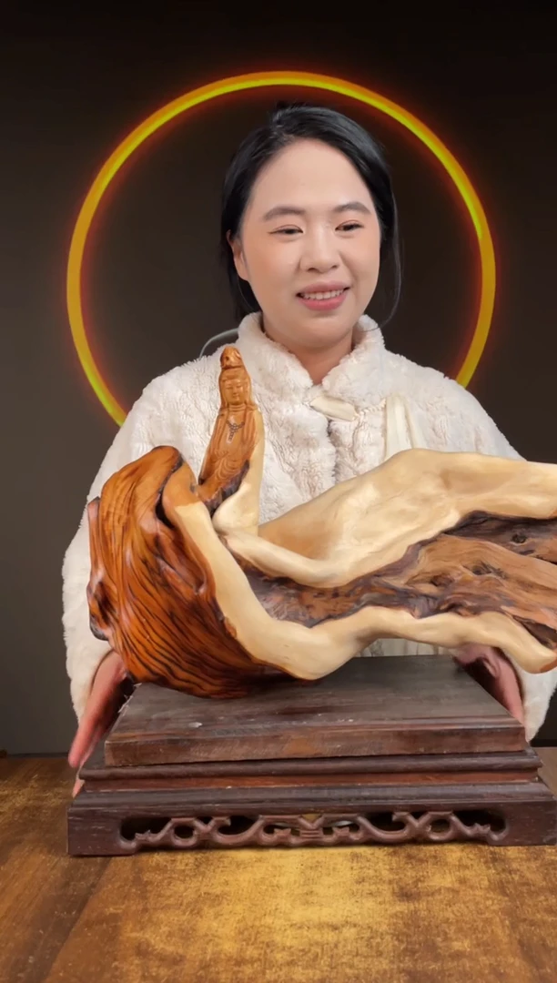 柏木（崖柏）手工摆件,先抢先得! 编号:89