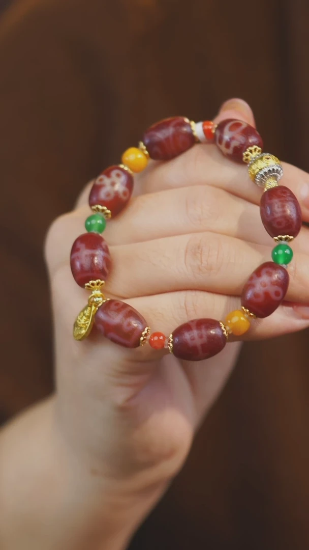 【闪购商品】玛瑙/玉髓手串未镶嵌多样性发一