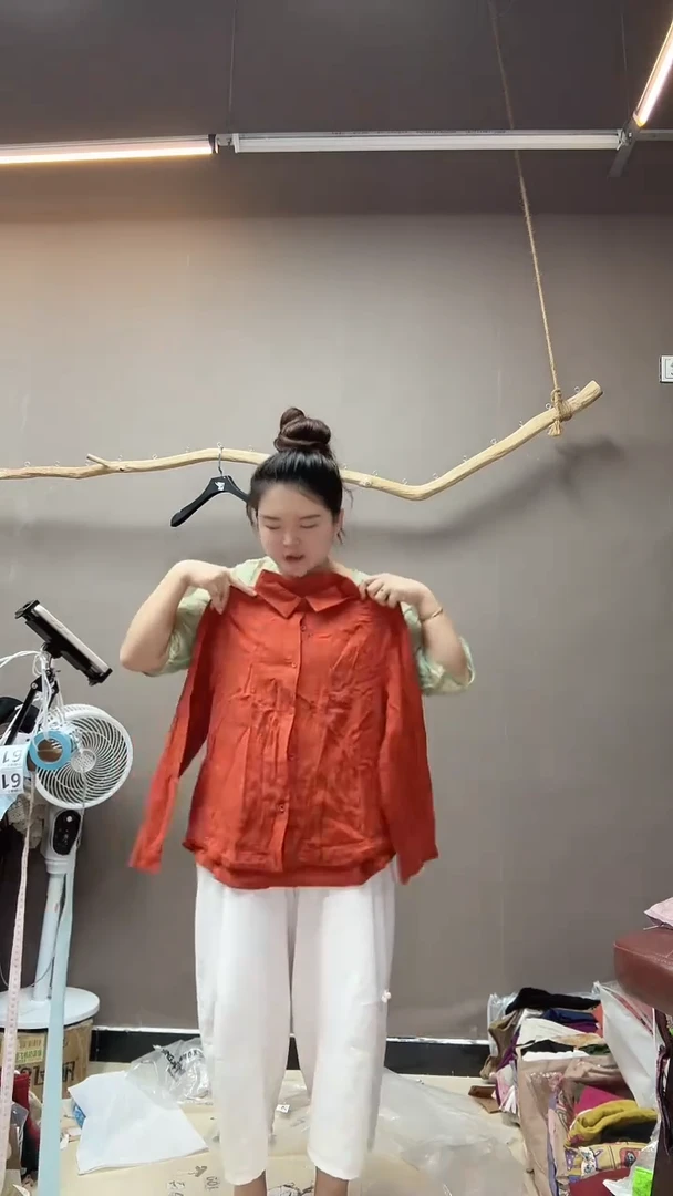 沐小睿服饰麻衣358