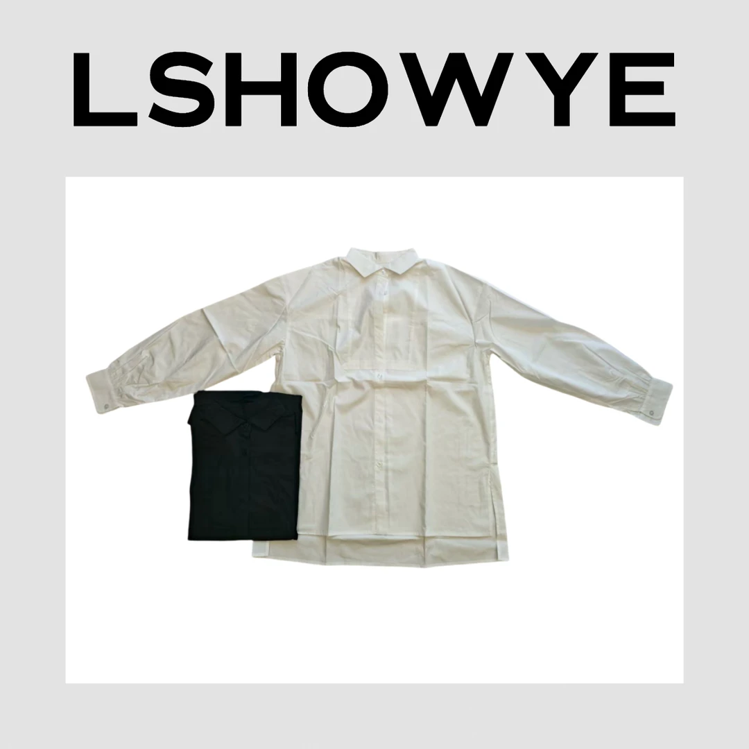 LSHOWYE｜后背皮牌衬衣 B5254