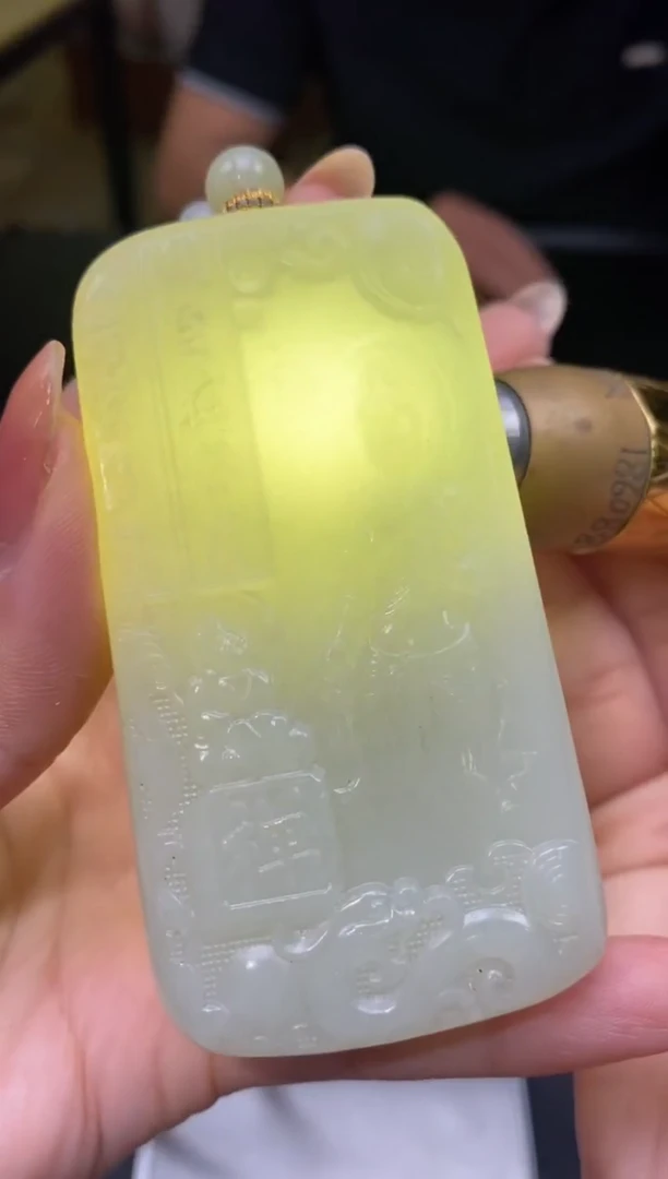颈饰未镶嵌和田玉40279