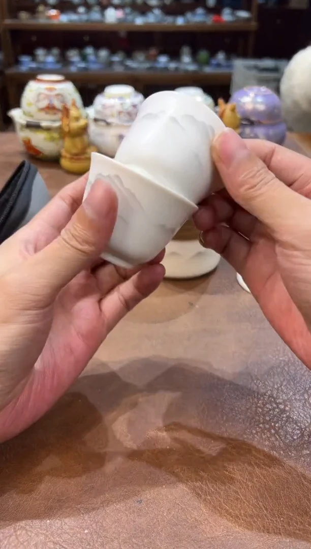 真的很便宜会开片的旅行茶具