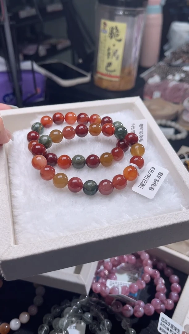 未镶嵌手链水晶363号多样性发一F  10+