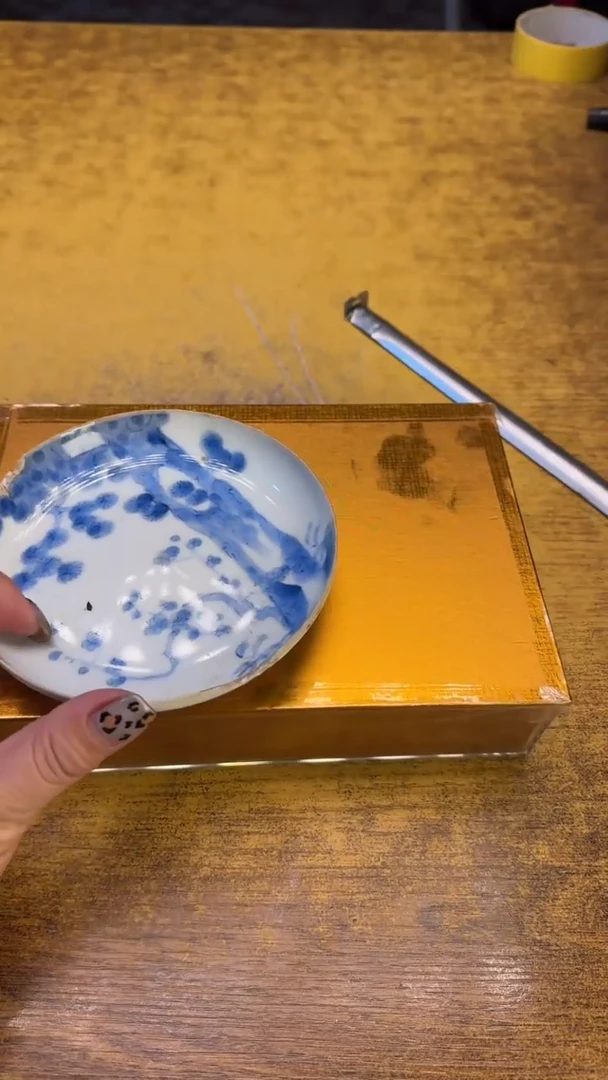 H****姐瓷器瓷器瑕疵破破1俩件