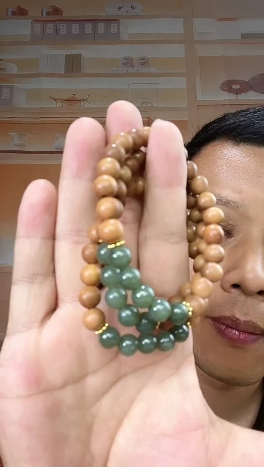 手链未镶嵌和田玉手串
