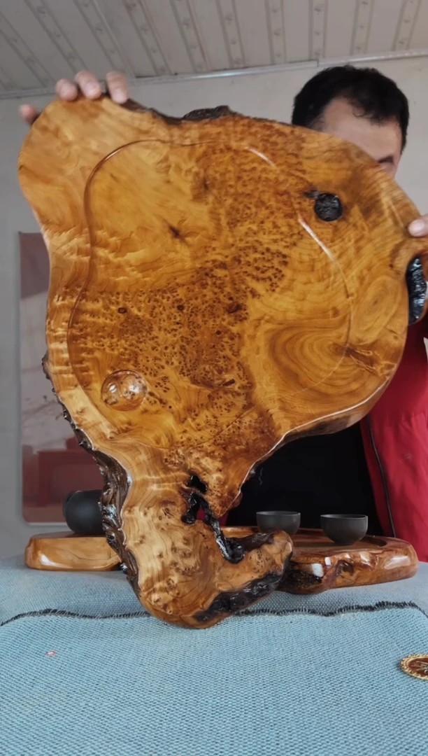 【闪购商品】木木雕茶盘不含配件 截图为准 22