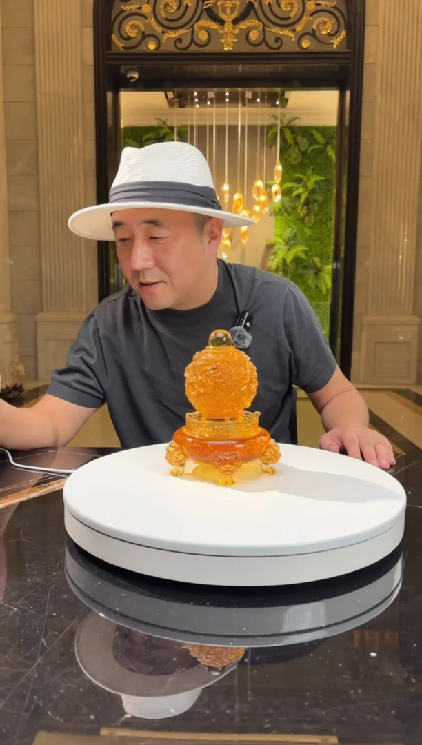 【闪购商品】茶宠祥龙开运琉璃摆件