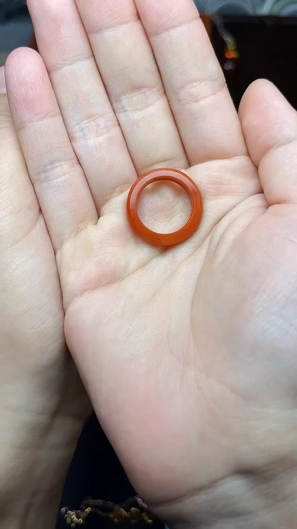 未镶嵌南红玛瑙戒指戒圈 06