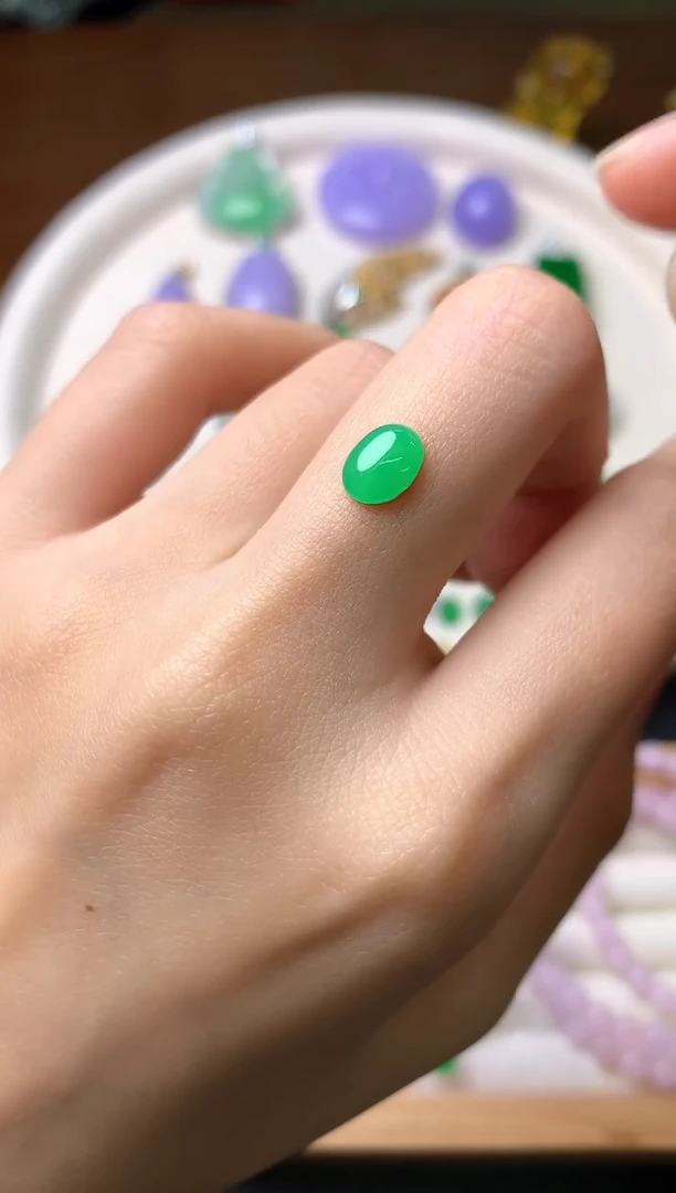 【闪购商品】定制翡翠未镶嵌裸石（镶嵌定制）