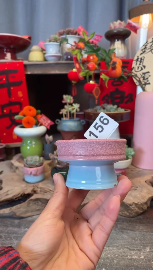 【闪购商品】摆件156知木小芳花盆