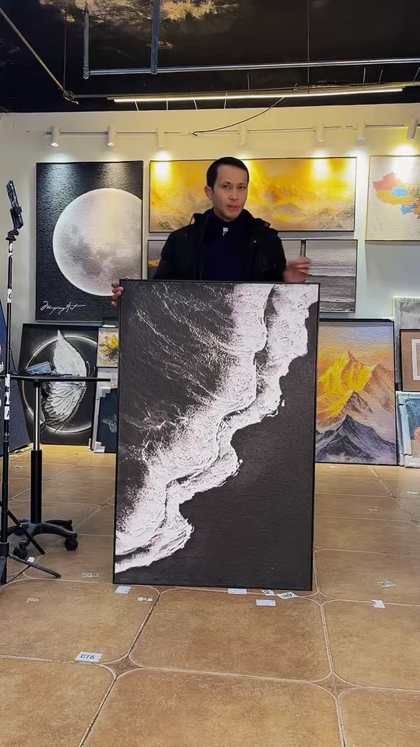 竖款80*120 海浪
