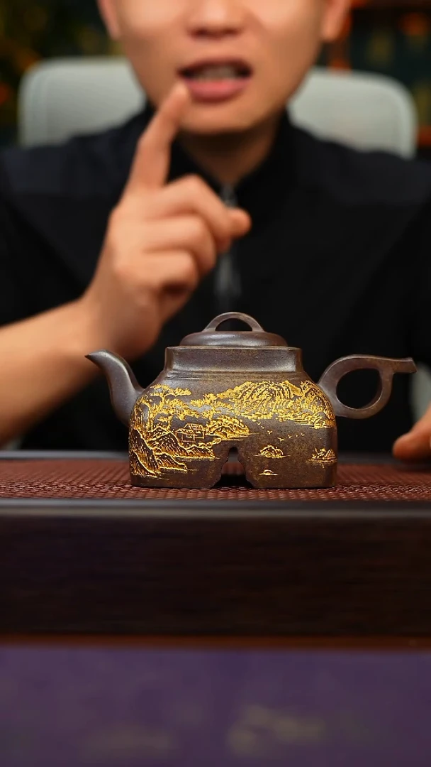 茶壶紫砂原矿紫砂手工茶壶