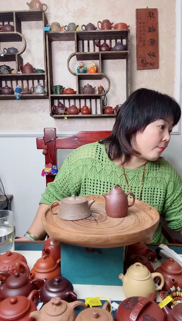 茶壶紫砂龙背青柱础加龙骨金沙柴烧秦权