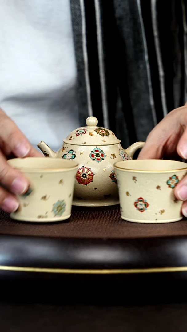 茶壶紫砂九溪堂紫砂作品 47 潘壶套组