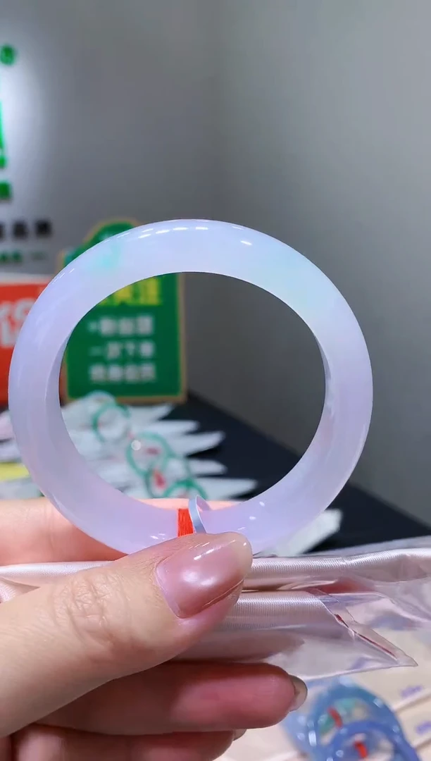 未镶嵌手镯翡翠-k506 天然缅甸A货翡翠57.8正圈总价12万定金2万