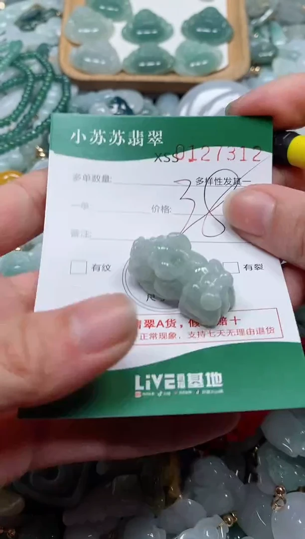 【闪购商品】翡翠颈饰未镶嵌闪购商品0127312