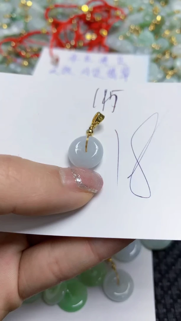 【闪购商品】翡翠颈饰合金  天然A货翡翠