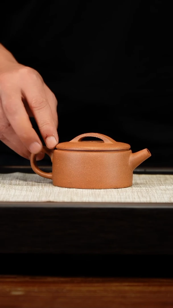 茶壶紫砂黄金段汉瓦