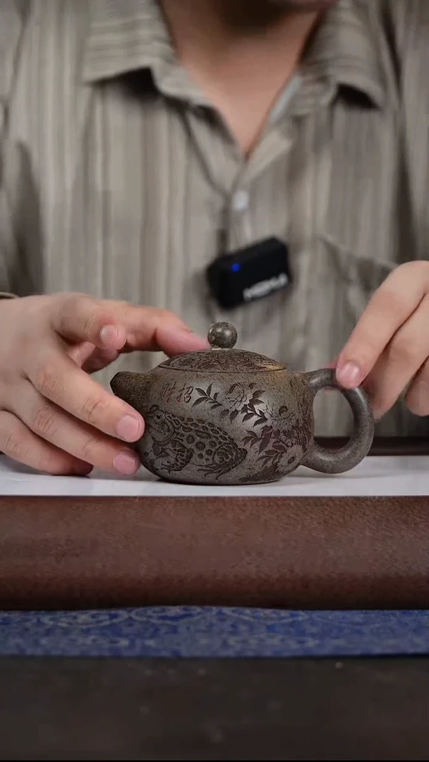 茶壶紫砂2宜兴原矿全手工紫砂壶